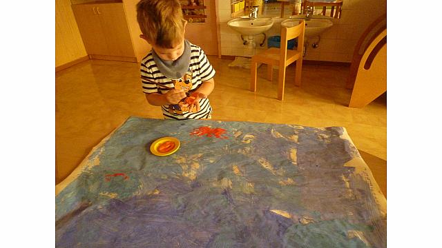 Likovno ustvarjanje morja in ribic (6)