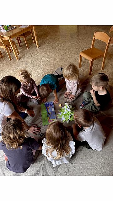 branje božične pravljice - lizike