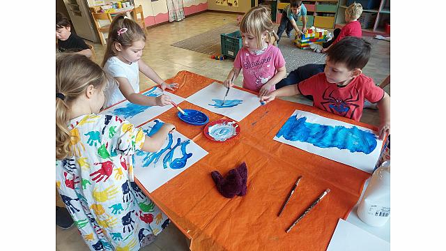 likovno ustvarjanje zime Muzikanti (2)