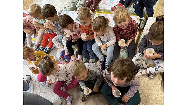 priprava sadno-mlečnega napitka (sovice, Pedenjpedi, lizike)(4)