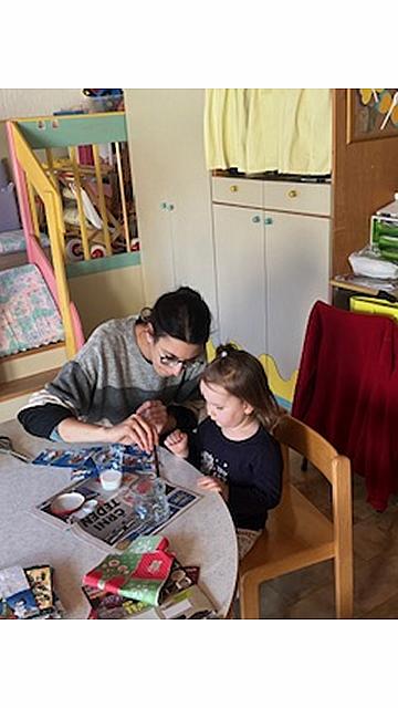 Praznična delavnica v skupini Metulji (9)