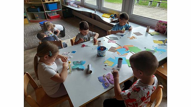 izdelava metuljev delavnica -Muzikanti