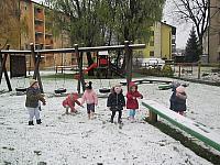 Igra na prvem snegu letos (2)