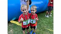 Športno, veselo in vztrajno – naši otroci na trail teku