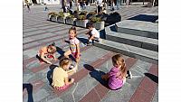 risanje na trgu in igra štrbunk -muzikanti (3)